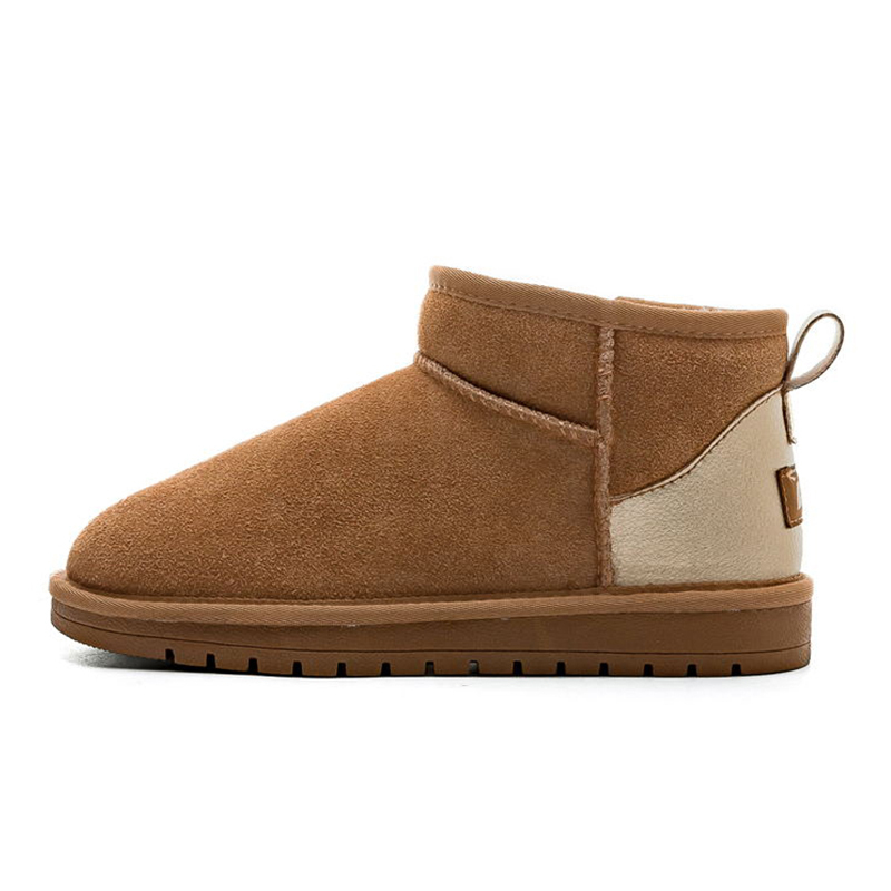 

WARRIOR Унисекс короткие зимние ботинки каштан - 0038 хаки золото, цвет 0038 Khaki Gold