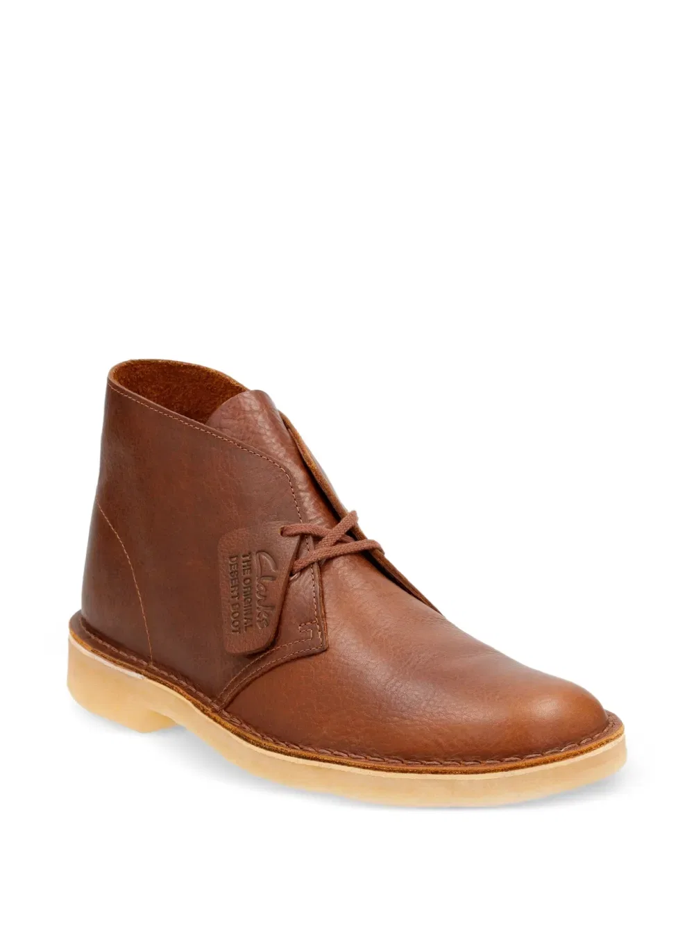 Потертые пустынные ботинки Clarks Originals, коричневый — фото 2