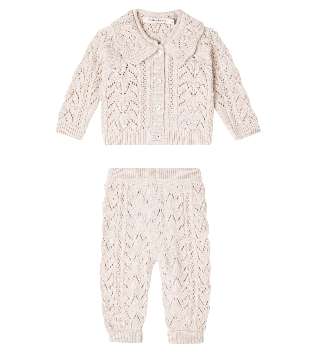 

Кардиган и брюки Baby Lila The New Society, Moonlight White