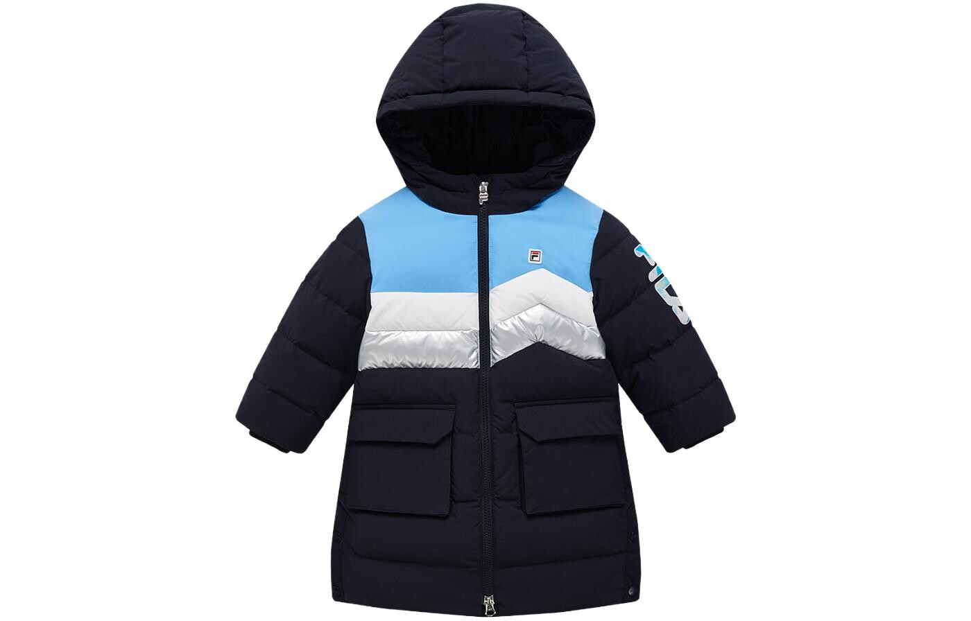 

Детские пуховики/жилеты Fila Kids, синий