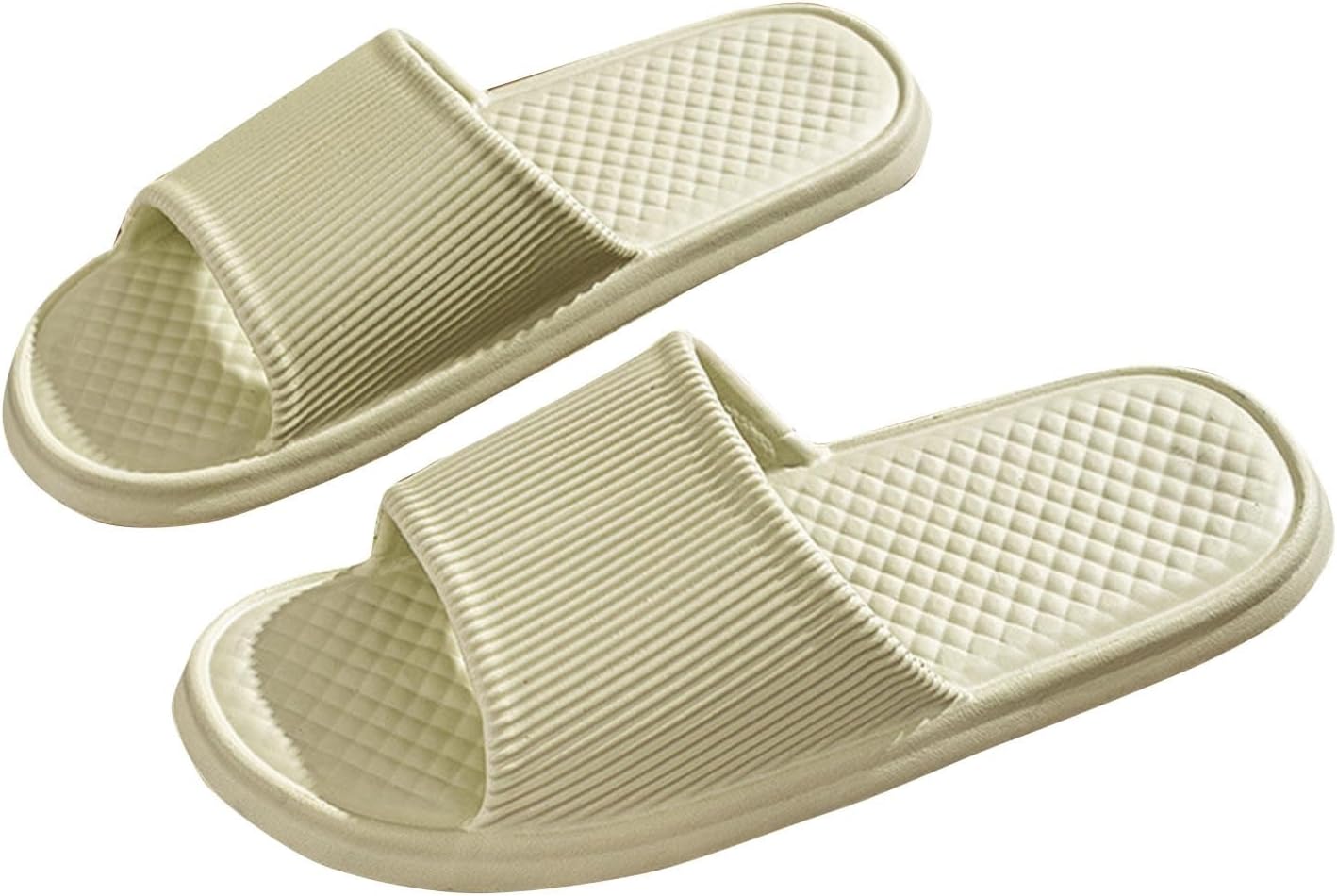 

Тапочки для душа для женщин и мужчин, домашние тапочки для дома, удобные легкие нескользящие шлепанцы для ванной Generic, зеленый