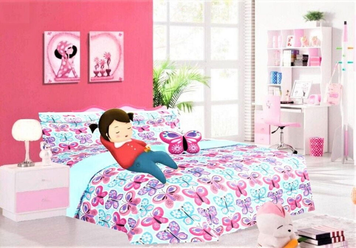 

Комплект постельного белья Twin Butterfly Samimport-2011, синий