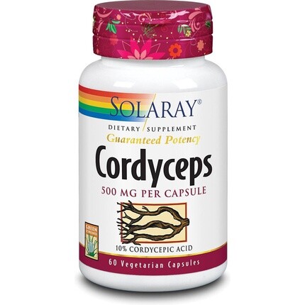 

Solaray Cordyceps Extracto 500 мг 60 капсул
