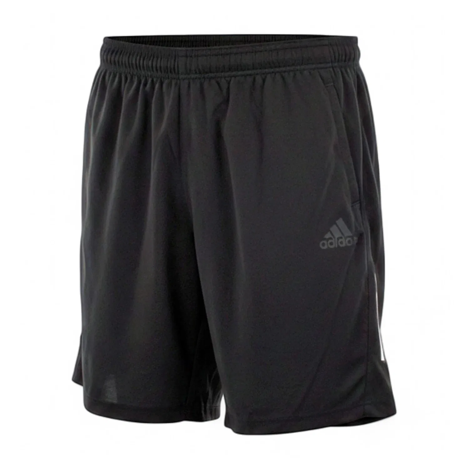 Шорты спортивные, 3-полосные, Adidas, черный