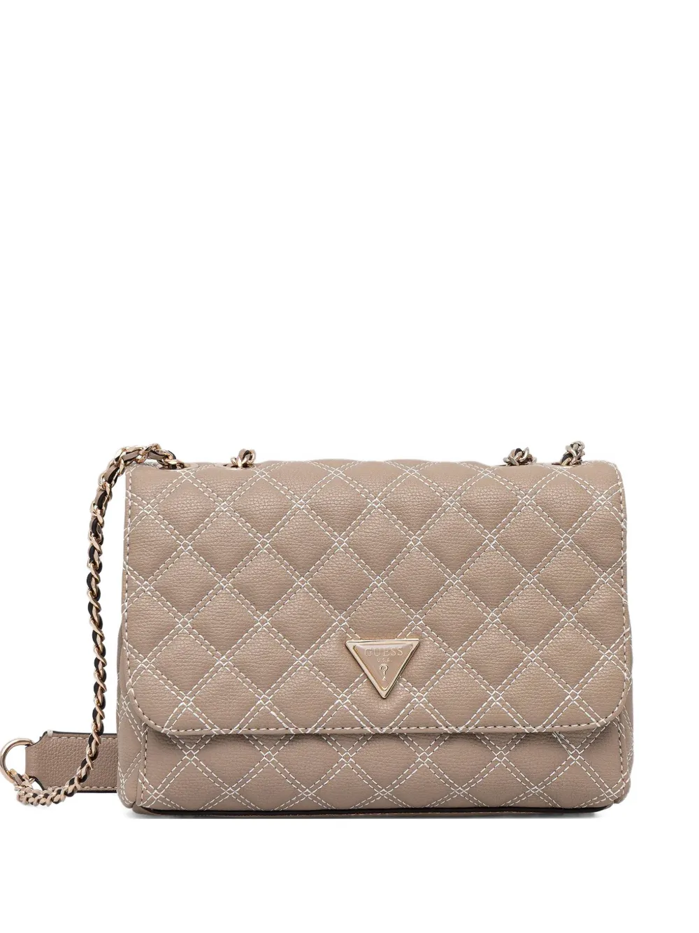 

Стеганая сумка через плечо Giully Guess Usa, бежевый