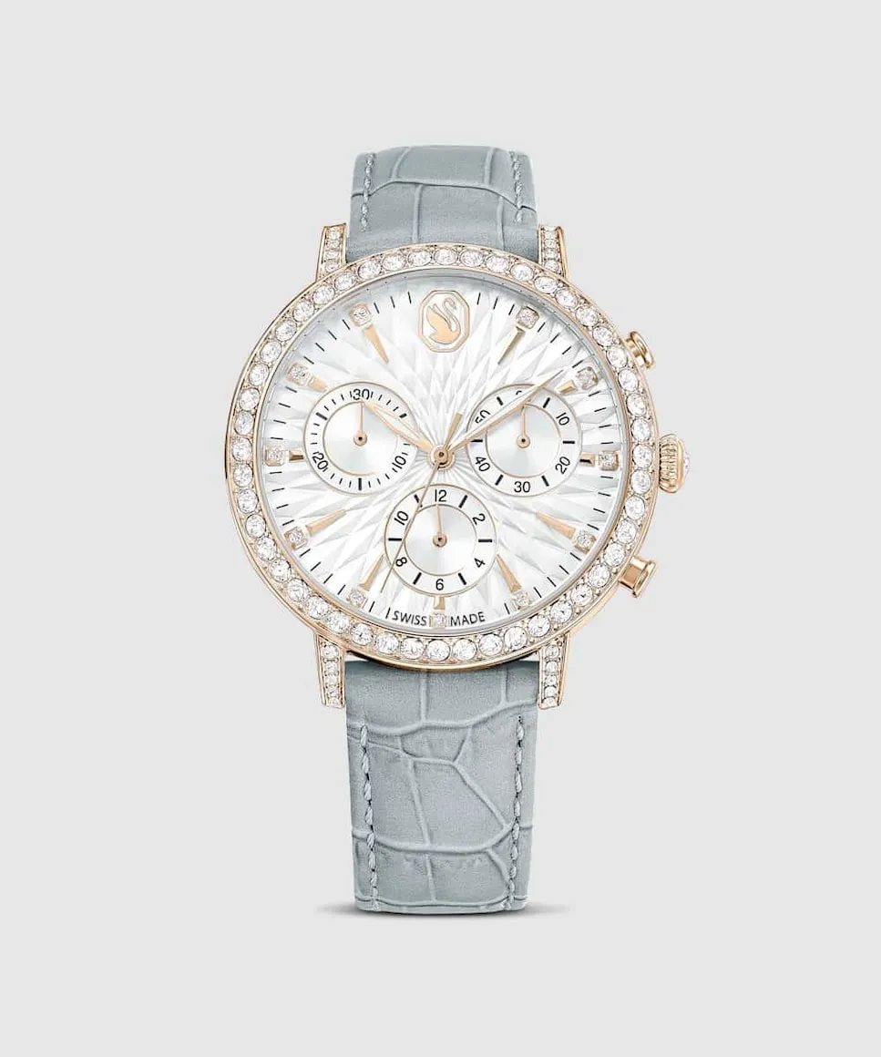 

Женские часы Pave серого цвета Swarovski, серый