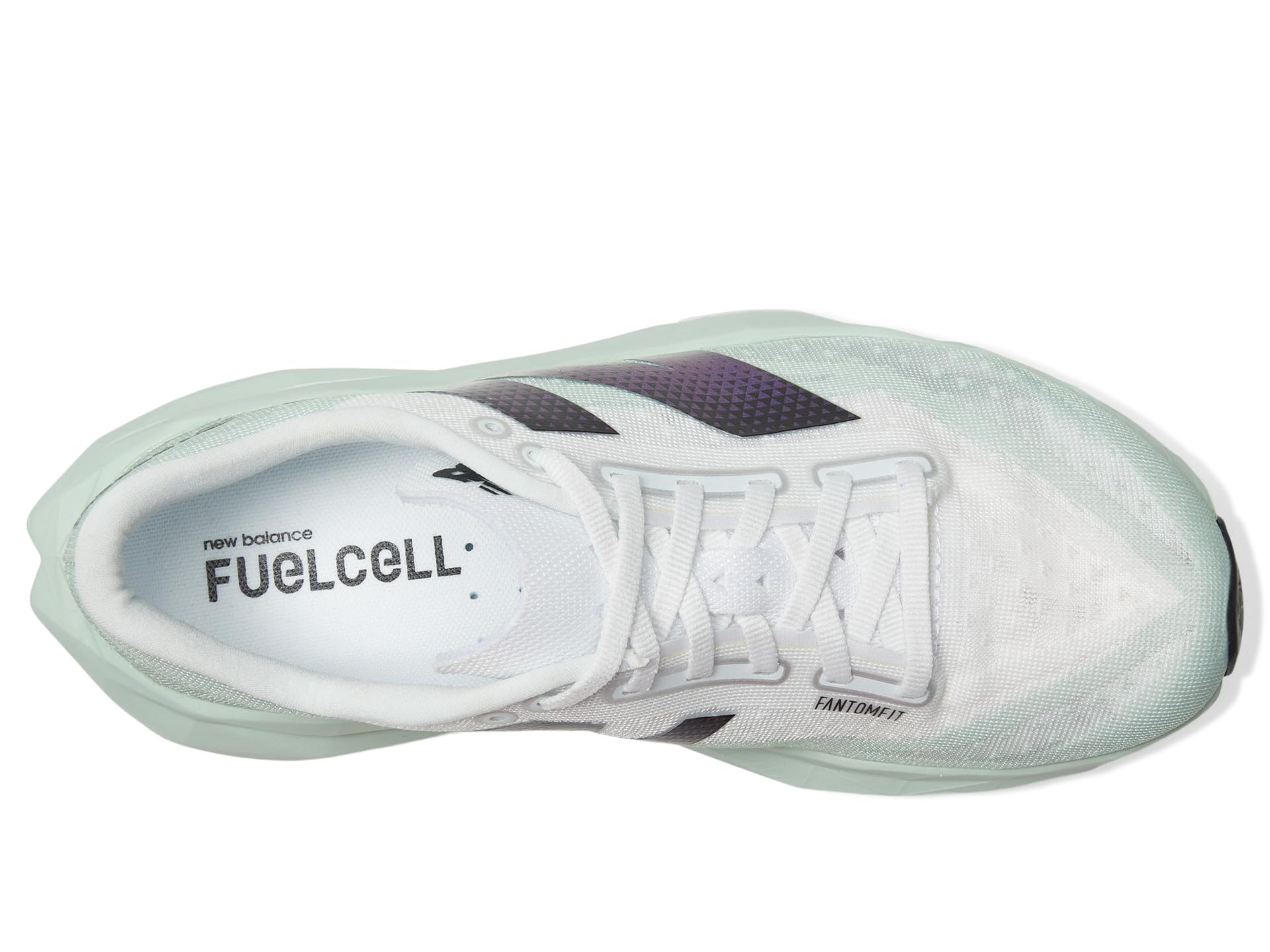 Кроссовки New Balance FuelCell Rebel v4, цвет Clay Ash/White/Black — фото 2
