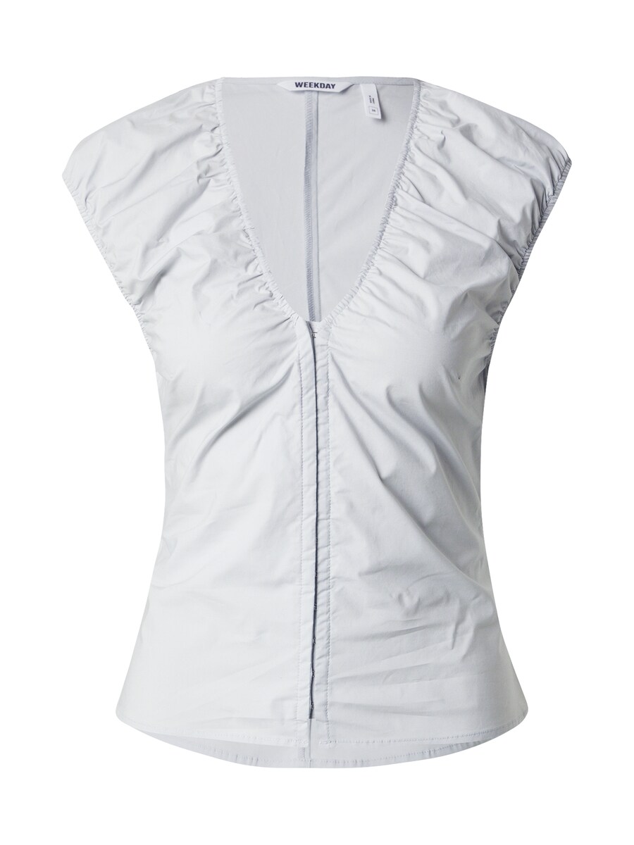 

Блуза WEEKDAY Lise, Light grey