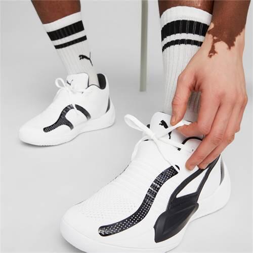 Кроссовки мужские Puma Rise Nitro белые — фото 3