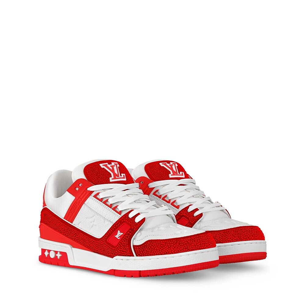 

Кроссовки LV Trainer Louis Vuitton, красный