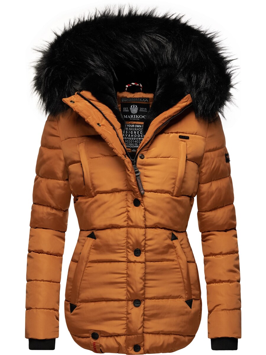 

Зимняя куртка MARIKOO Lotusblüte, Cognac