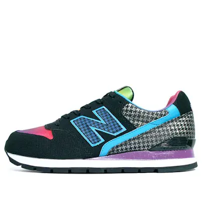 

Кроссовки cm996 atmos радужные New Balance, черный