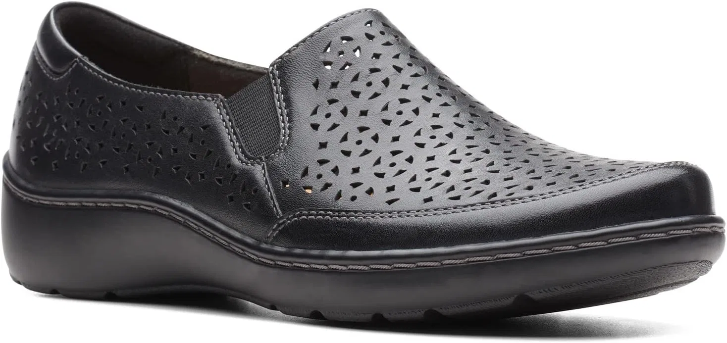 Женские туфли Clarks Cora Sky, Black Leather