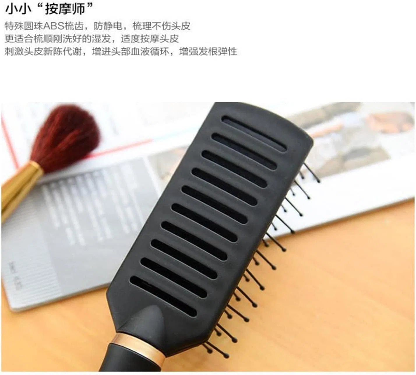 Расческа для волос Hair Scalp Comb Werwer, Straight Comb — фото 4