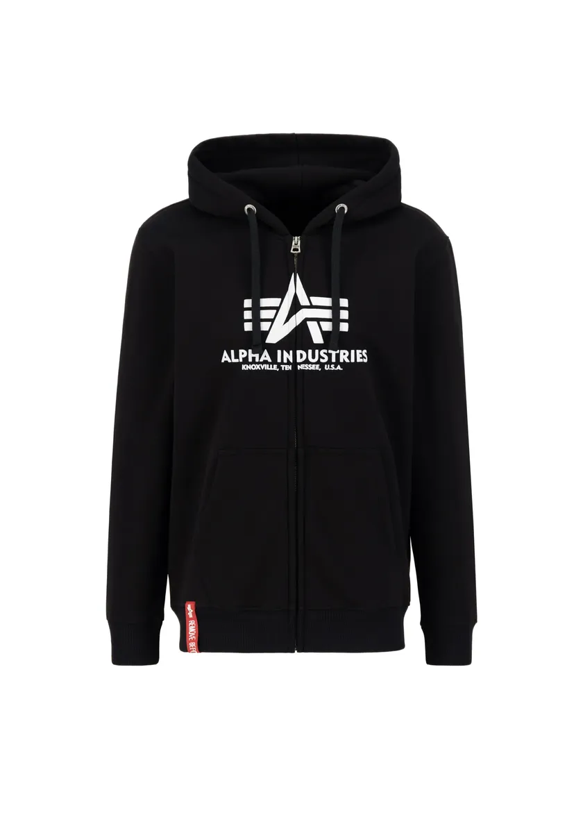 

Толстовка Alpha Industries " Alpha Industries Мужчины - Толстовки Basic Zip Hoody PP", черный