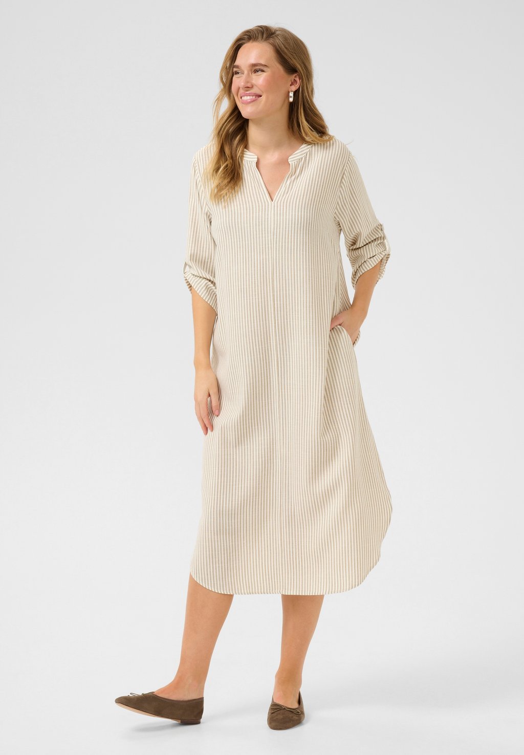 

Повседневное платье KAMRI CAFTAN Love Copenhagen, бежевый