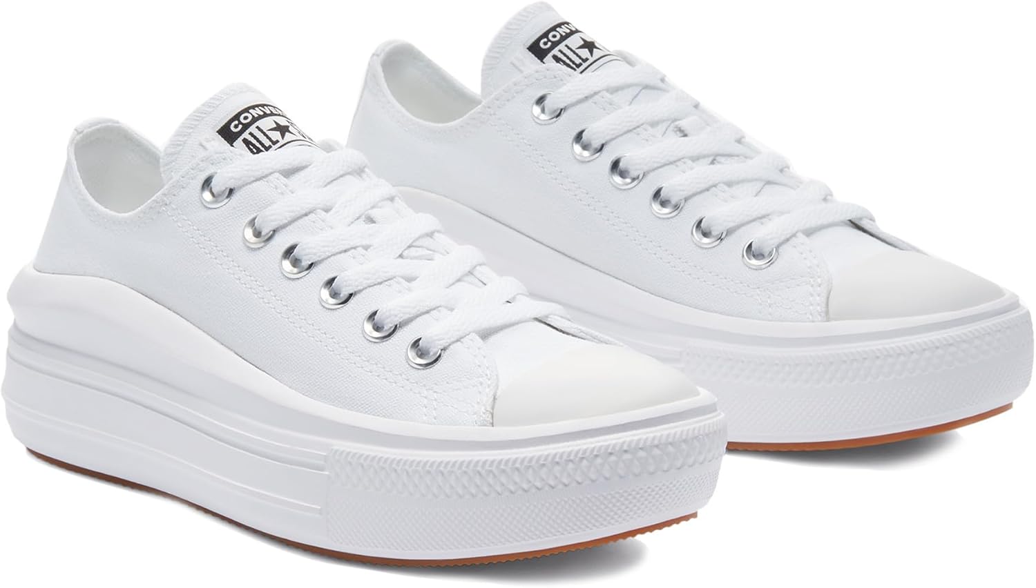 Converse Unisex Adult Chuck Taylor All Star кроссовки, White/White/White — фото 3