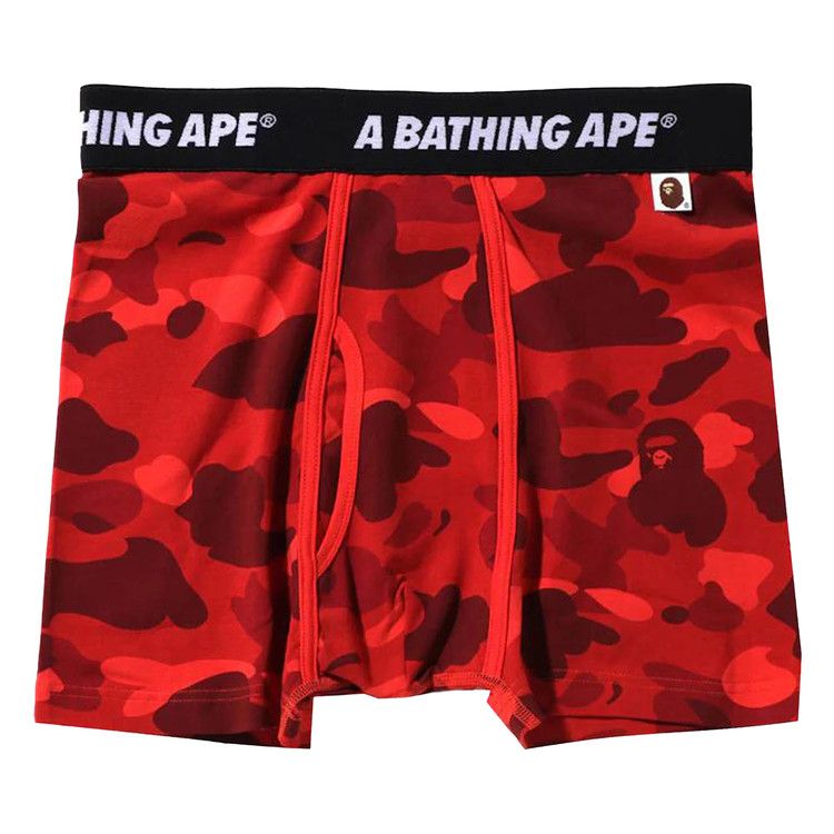 

Брюки BAPE Color Camo Trunks, Red