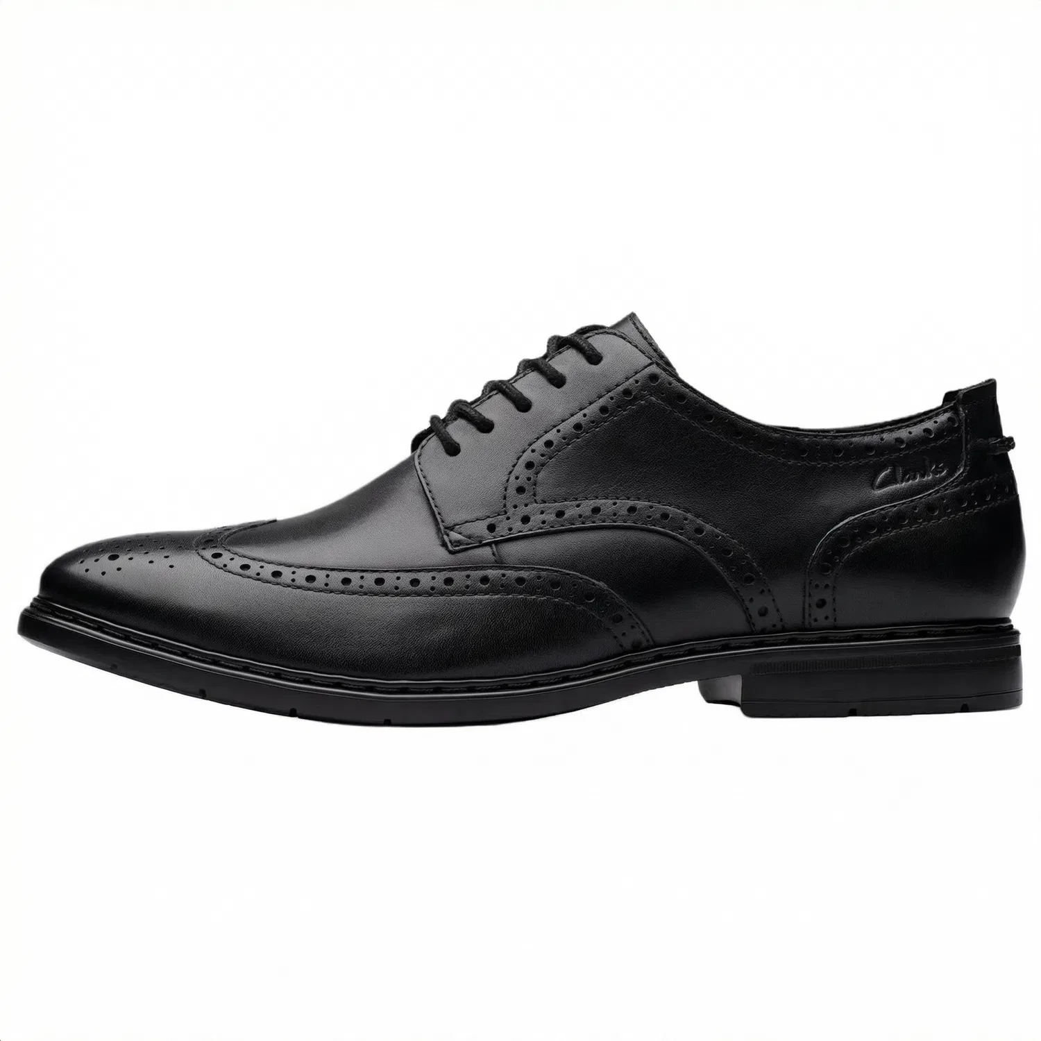 Туфли кожаные Clarks Banbury Black