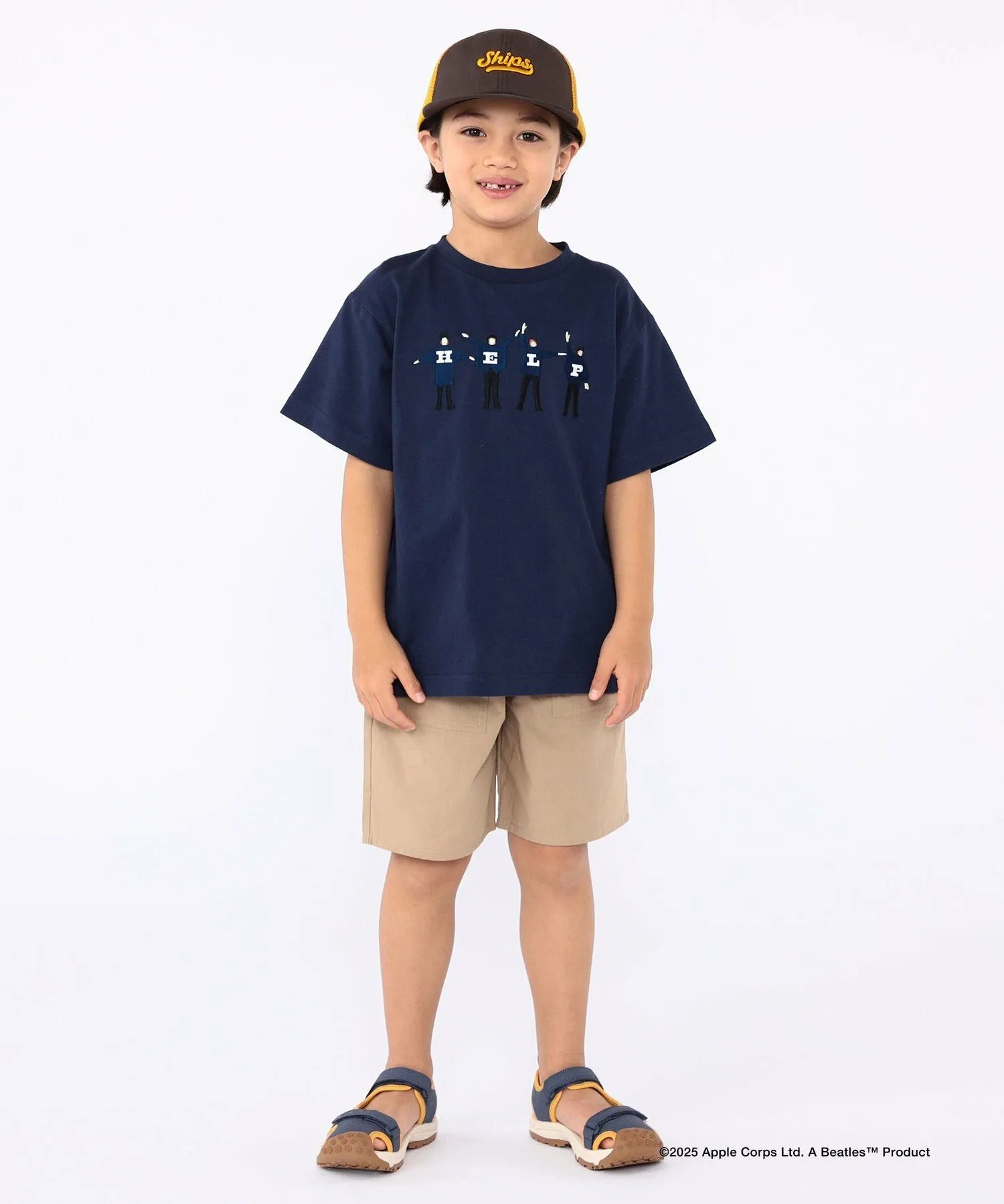 Детские шорты SHIPS: 100–130 см / Повседневные шорты SHIPS KIDS, Beige — фото 3