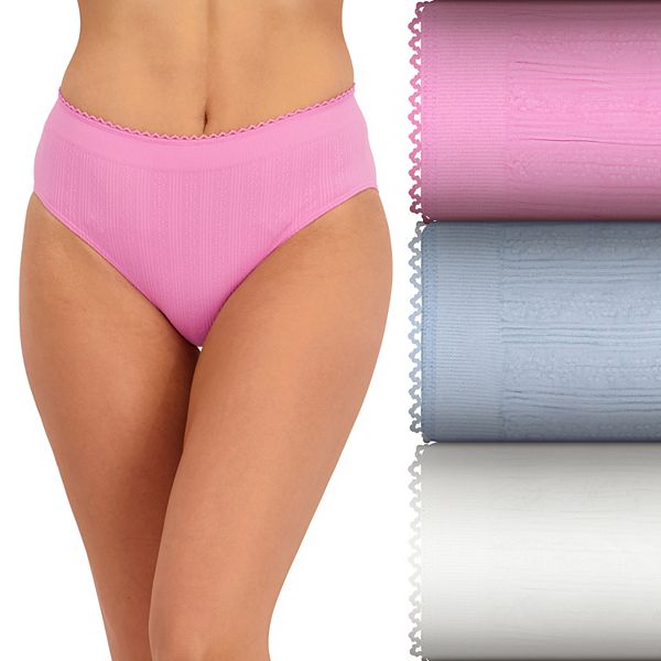 

Набор из 3 бесшовных трусиков-хипстер для подростков 72-109p3 So, Mauve Blue White