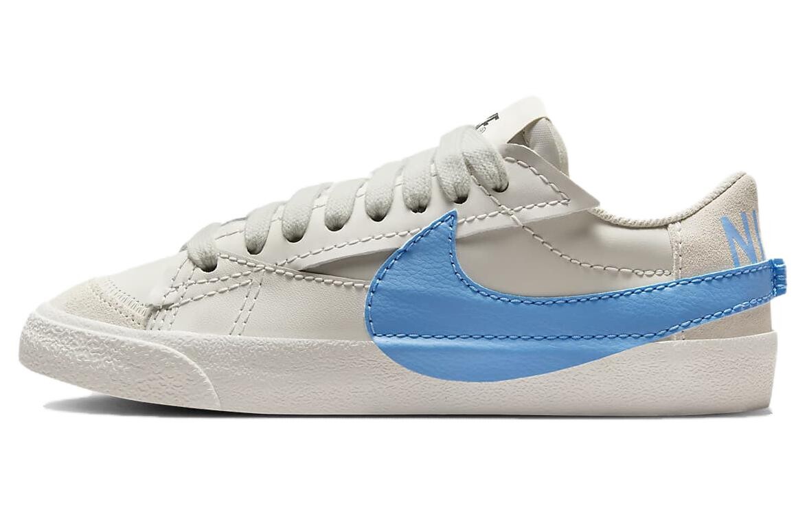 

Кроссовки для скейтбординга Blazer женские, низкие, серый/синий Nike