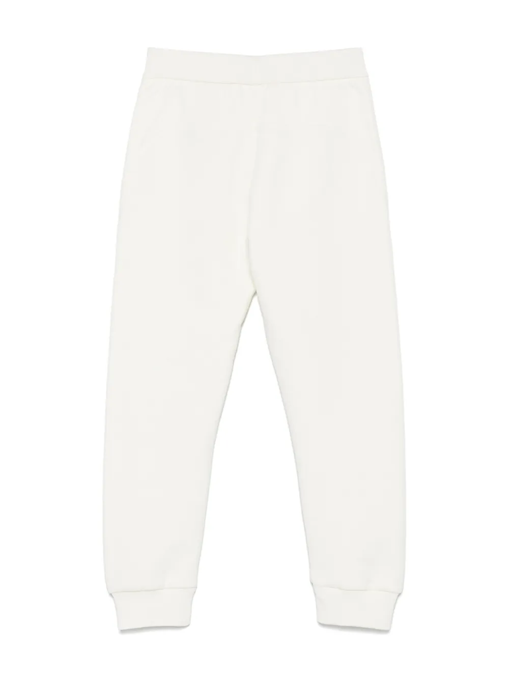 Спортивные брюки с вышитым логотипом Emporio Armani Kids, белый — фото 2