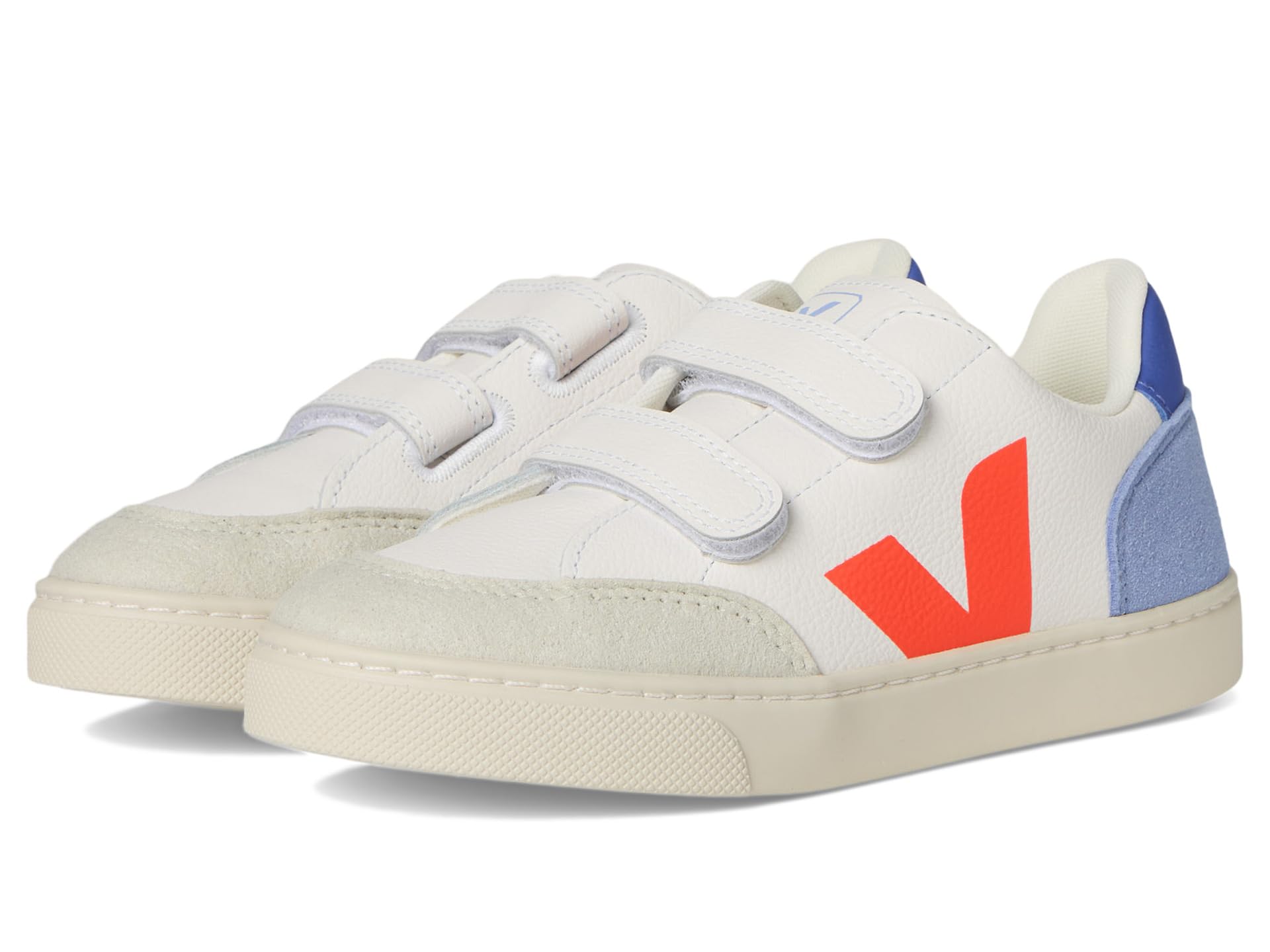 

Кроссовки VEJA Kids Small V-12, цвет White/Multicolor/Orange/Fluorescent