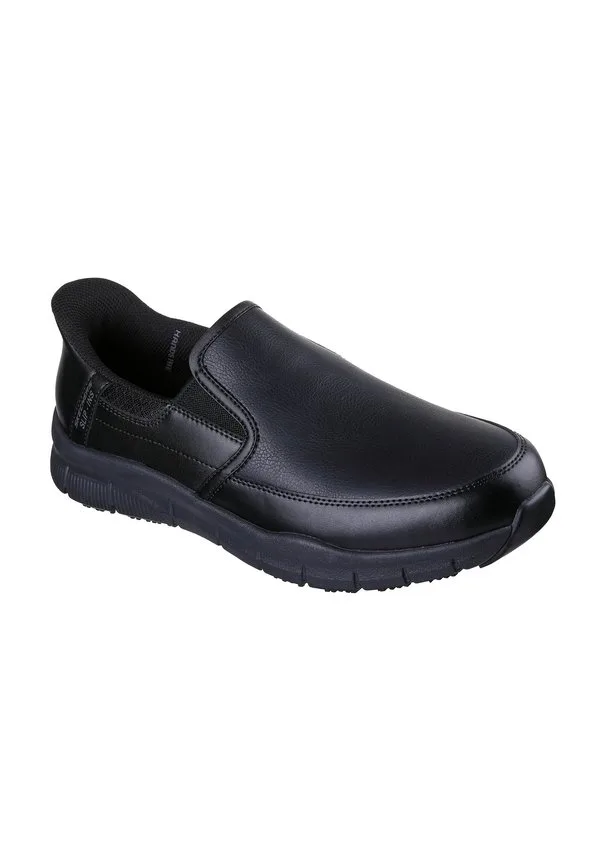 Высокие кроссовки skechers herren nampa broxtin slipins arbeitsschuh 200304ec blk schwarz Skechers, Blk Black — фото 2