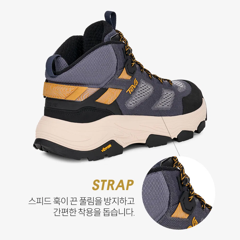 Мужские низкие кеды Grandview Max Vent с подошвой Vibram, кобальтовые, от Teva — фото 4