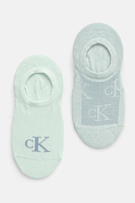 

Носки 2 пары Calvin Klein Jeans, бирюзовый