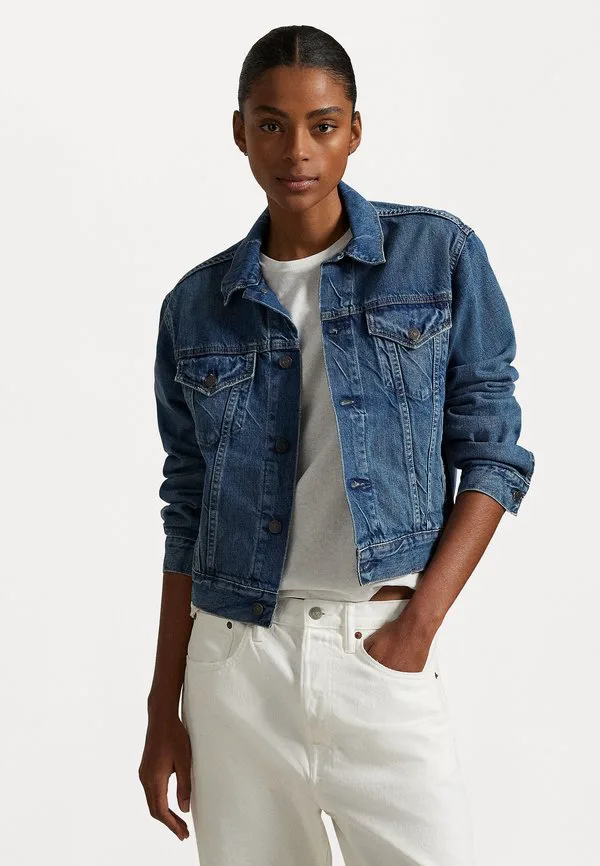 Джинсовая куртка дальнобойщика Polo Ralph Lauren, Meuse Wash
