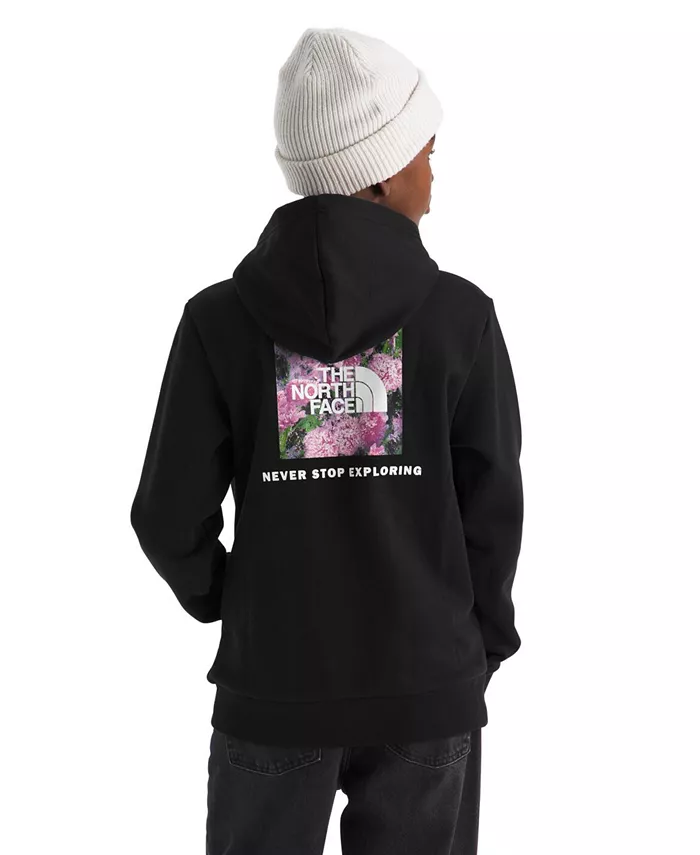 Большие девочки подростковая худи Evolution Box с затяжкой The North Face, черный — фото 2