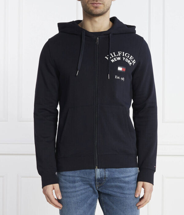 

Свитшот мужской Tommy Hilfiger University на молнии, синий
