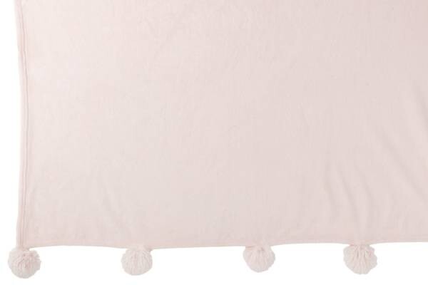 

Одеяло J-LINE PomPom, 130x170x130 см, розовый