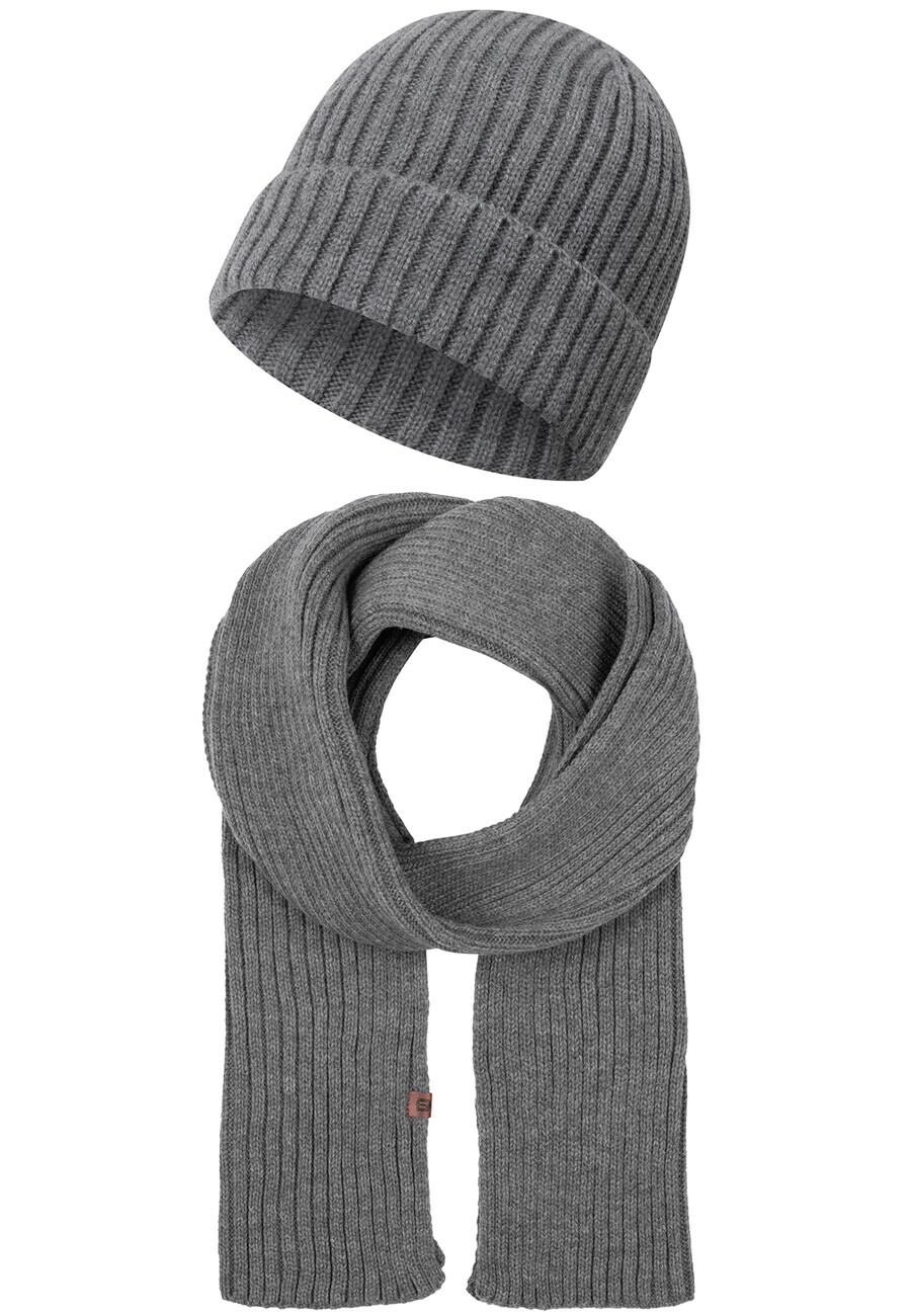 

Шапка INDICODE JEANS Beanie Geyser, серый