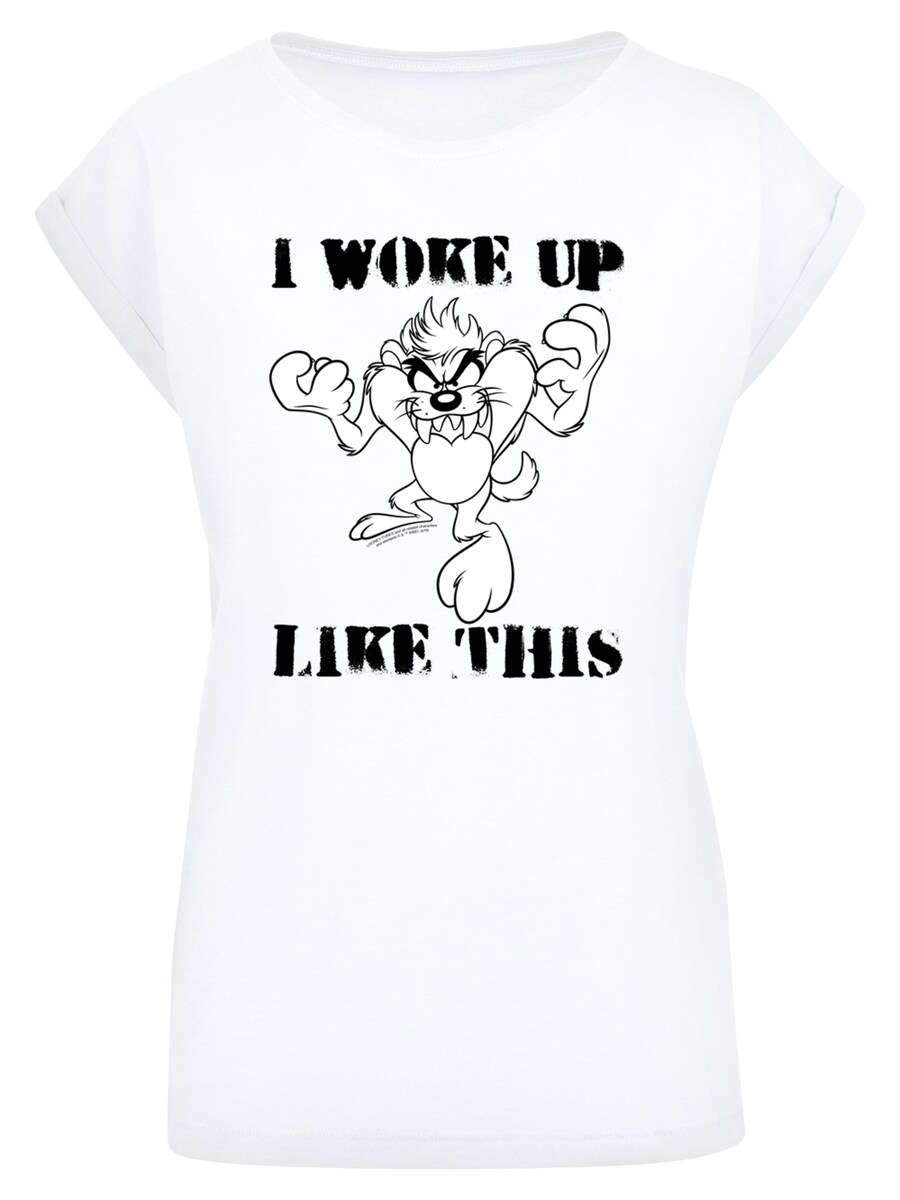 

Рубашка F4NT4STIC Looney Tunes Taz I Woke Up Like This, белый
