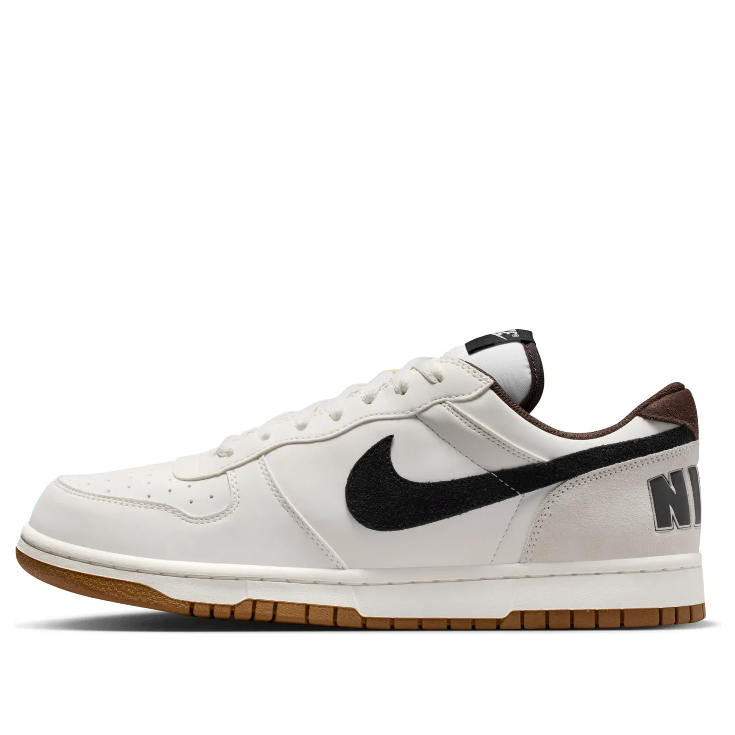 Кроссовки Nike Big Low Lux 'Sail White Medium Brown Black' 854166-101, белый