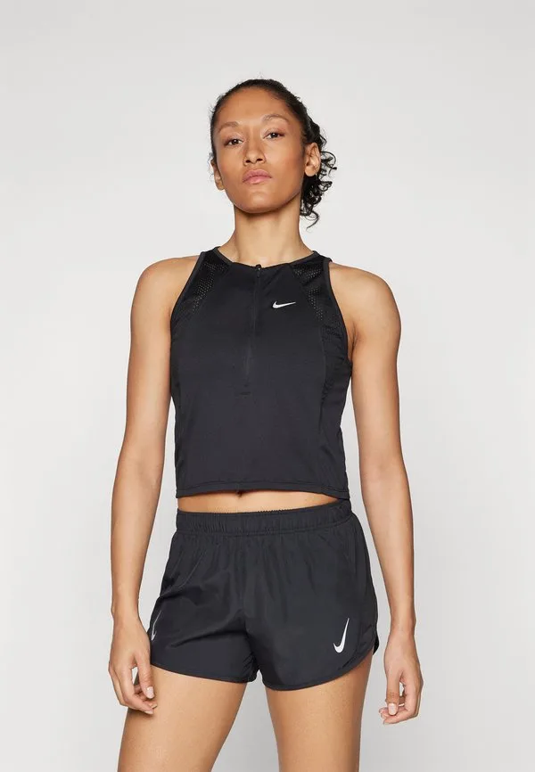 Майка для бега Nike Performance, Black/Reflective Silver