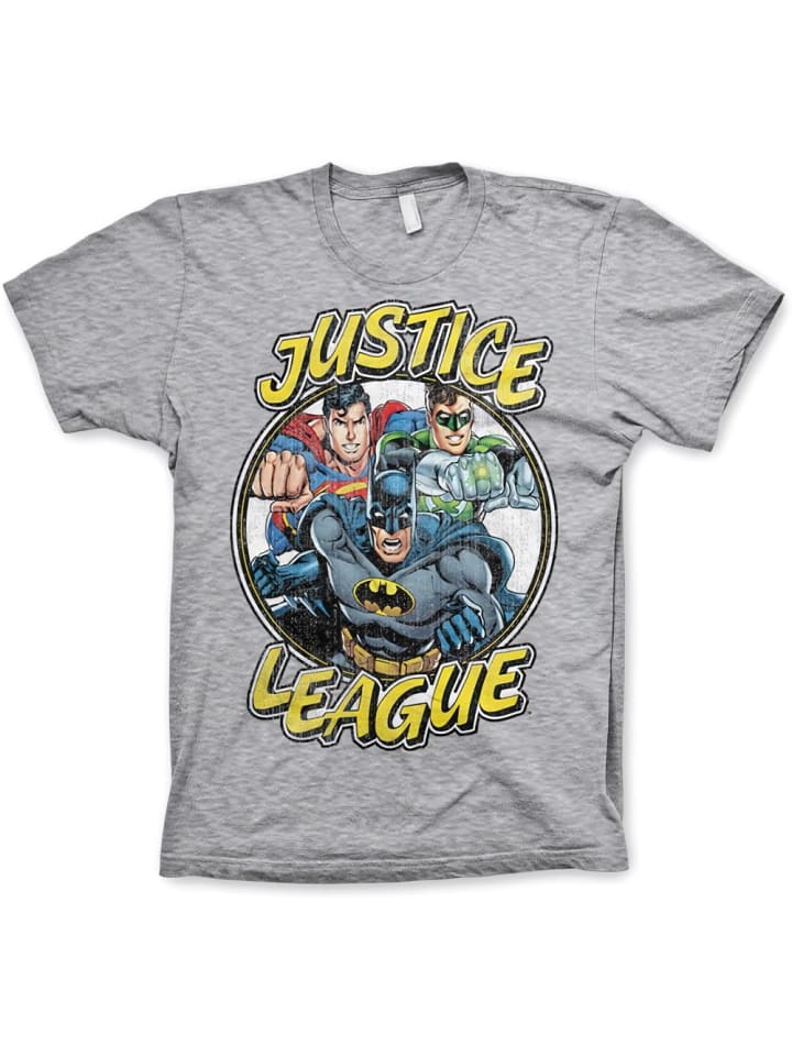 

Футболка Justice League, серый