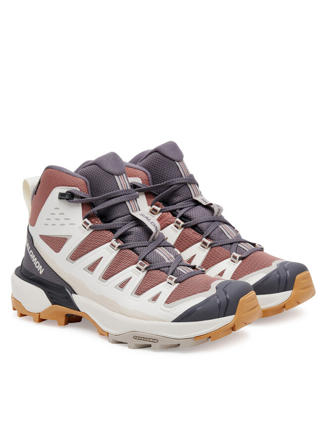 Треккинговые кроссовки X Ultra 360 Edge Mid Gore-Tex L47816400 Salomon, розовый — фото 2