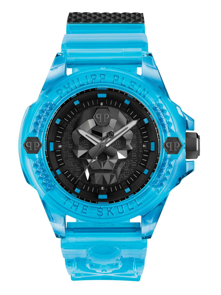 

Philipp Plein Мужские аналоговые часы синего цвета