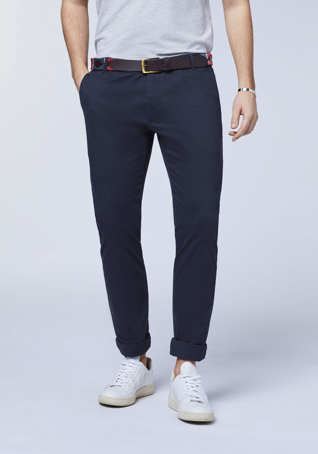

Тканевые брюки Polo Sylt Chino, синий