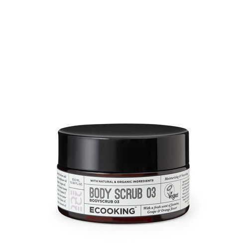 

Скраб для тела с ароматом жасмина, винограда и флердоранжа 350г ECOOKING Body Scrub 03 -