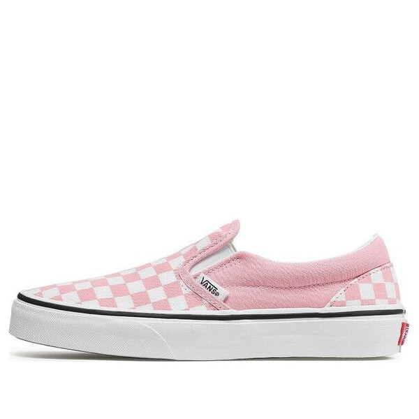 

Кроссовки classic slip-on low-top sneakers k pink/white Vans, белый