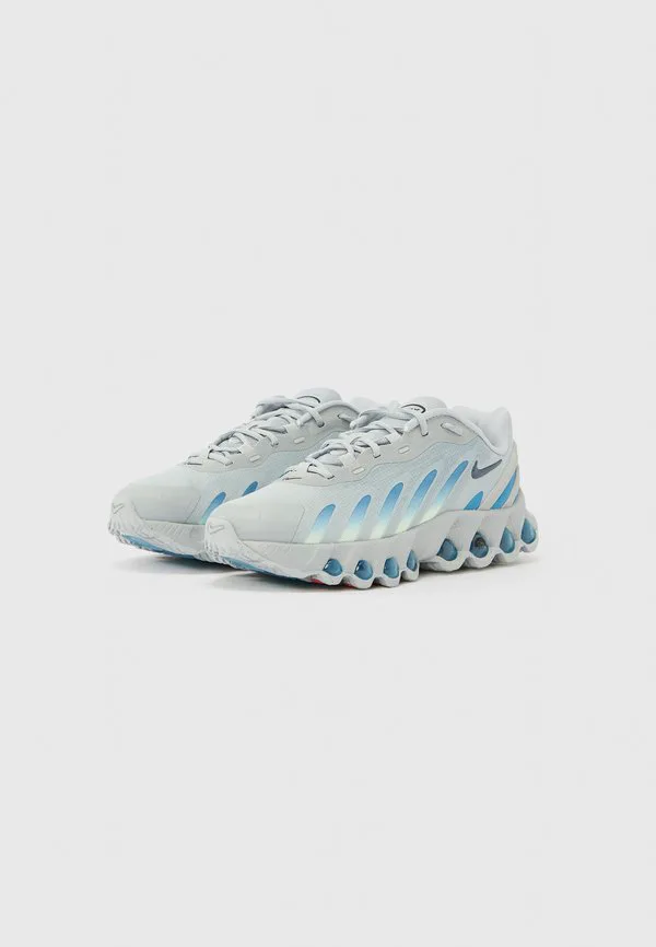 Кроссовки air max dn8 унисекс Nike Sportswear, Wolf Grey/Black/Volt Tint/Dutch Blue — фото 2