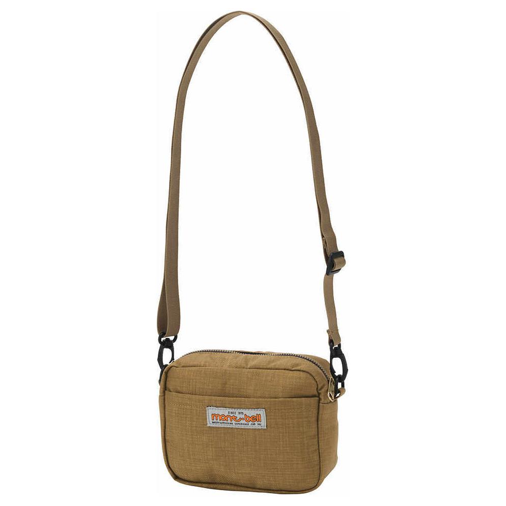 

MONTBELL Нейлоновая наплечная сумка унисекс бежевая, Tan