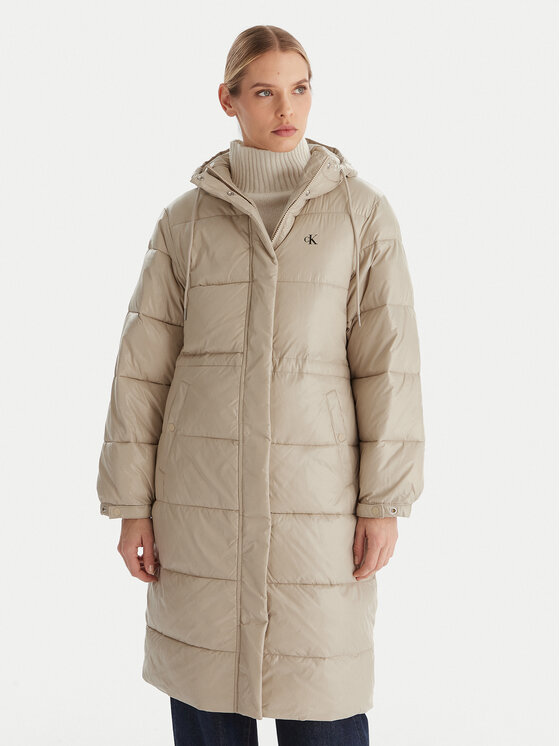 

Зимняя куртка relaxed fit LV047D506G Calvin Klein Jeans, бежевый