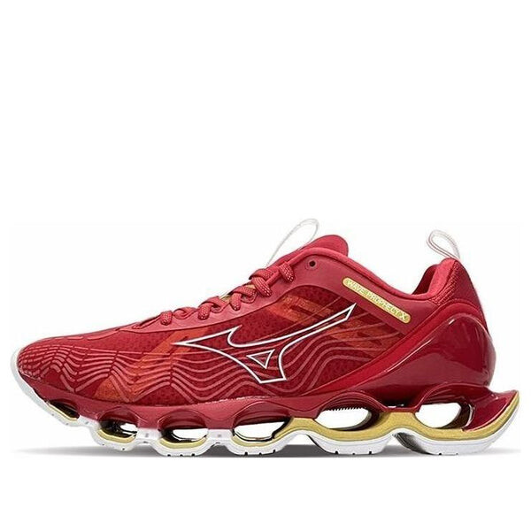

Кроссовки wave prophecy x 10 'red gold' Mizuno, красный