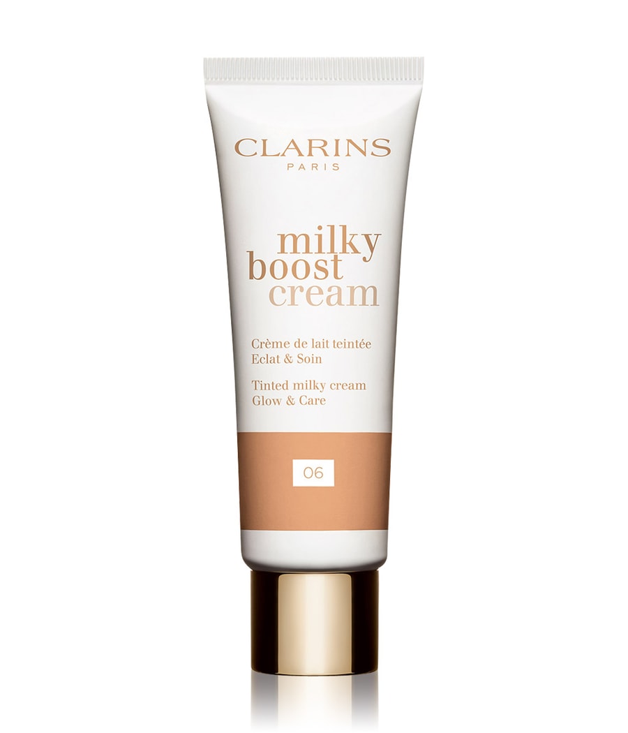 

Кремовая основа CLARINS Milky Boost Cream Tinted Milky Cream Glow & Care, Nr. 06 - Milky Cappuccino, 45 ml